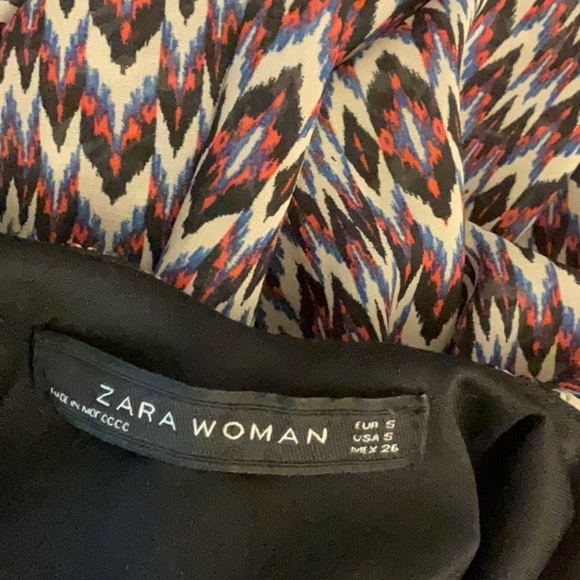 Mini printed dress Zara - Picture 4 of 4